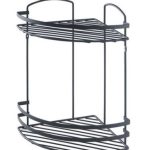 Zidna polica 2/1 crna