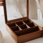 Organizer od drveta akacije