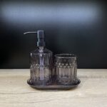 Set za kupatilo ljubičasti