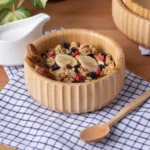 Posuda od bambusovog drveta 14x5cm