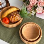 Posuda od bambusovog drveta 25x6cm