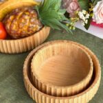 Posuda od bambusovog drveta 21x6cm