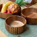 Posuda od bambusovog drveta 14x5cm