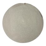 Pletena prostirka bež