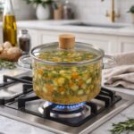 Vatrostalna staklena šerpica 1800ml