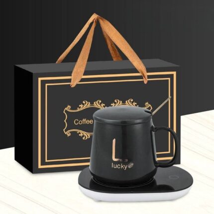 Šolja sa grijačem crna