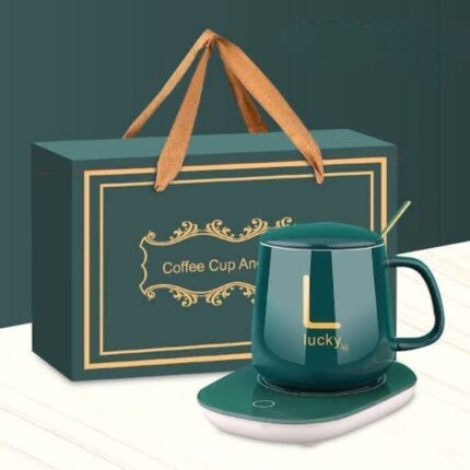 Šolja sa grijačem zelena