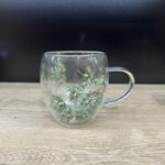 Šolja duplo dno sa cvijećem