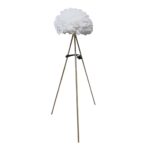 Podna lampa s perjem – Nordic tripod luksuzna lampa za dnevni boravak i spavaću sobu
