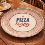 Porculanski tanjir za picu 30cm