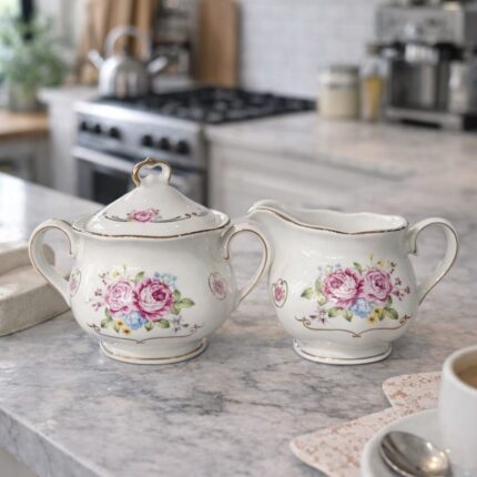 Porculanski set za šećer i mlijeko