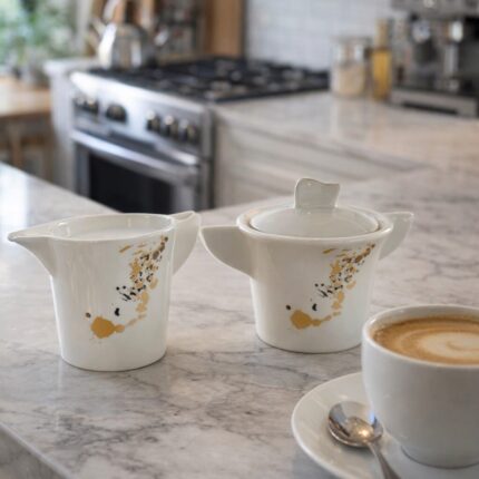 Porculanski set za šećer i mlijeko