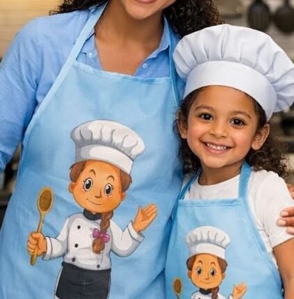 Set kecelja 2/1 za roditelja i dijete