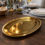 Metalni oval 35x23cm