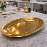 Metalni oval 40x28cm