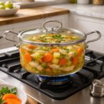 Vatrostalna staklena šerpa 2.5L