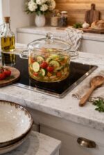 Vatrostalna staklena šerpica 1.5L - Image 2