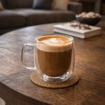 Staklena šolja sa duplim dnom