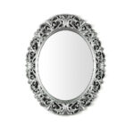 Dekorativno ogledalo srebreno