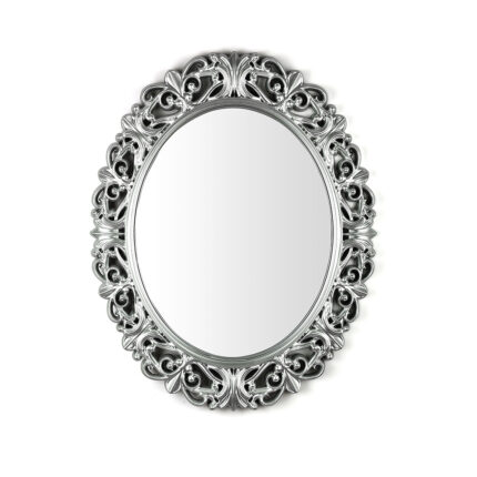 Dekorativno ogledalo srebreno