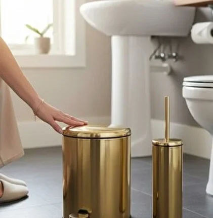 Set kanta za smeće i četka