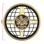 Stakleni sat sa pokretnim mehanizmom