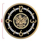 Stakleni sat sa pokretnim mehanizmom