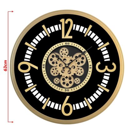 Stakleni sat sa pokretnim mehanizmom