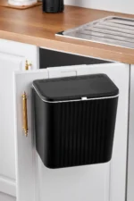 Sklopiva kanta za kuhinjske otpatke crna - Image 2
