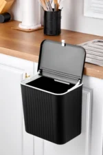 Sklopiva kanta za kuhinjske otpatke crna - Image 3