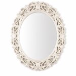 Dekorativno ogledalo krem