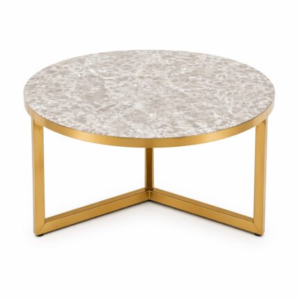 Stolić za dnevni boravak sa metalnim postoljem i MDF pločom 60x38cm