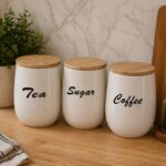 Porculanski set tegli za čaj, šećer i kafu