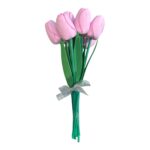 Buket umjetnih tulipana od eva pjene 8/1 u rozoj boji