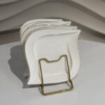 Set desertnih tanjirića sa dekorativnim uzorkom 6/1